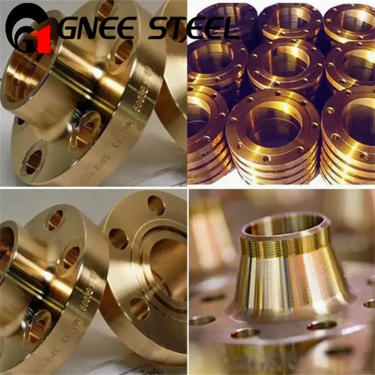 Nicil copair C71500 flanges